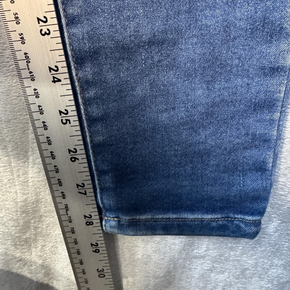 Guess Jeans Womens 27 Medium Wash Skinny High Rise Stretch Denim Pants - Picture 5 of 15